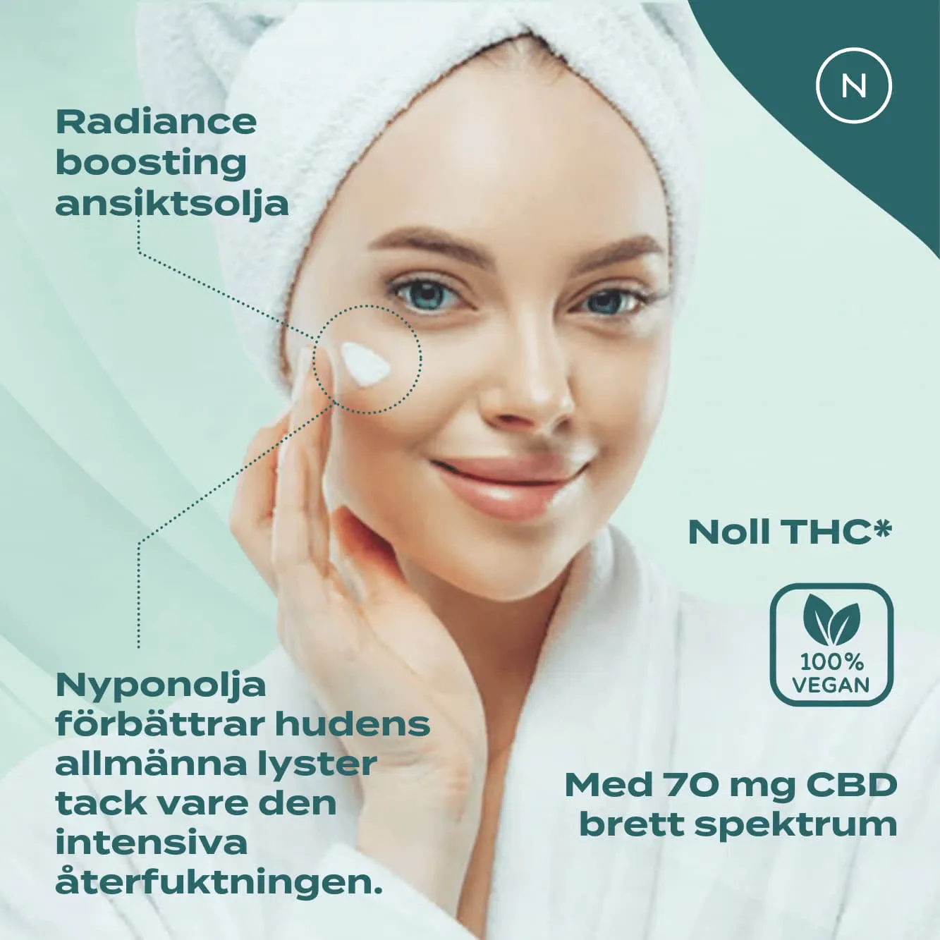 CBD Ansiktsolja med Marula - Image 3