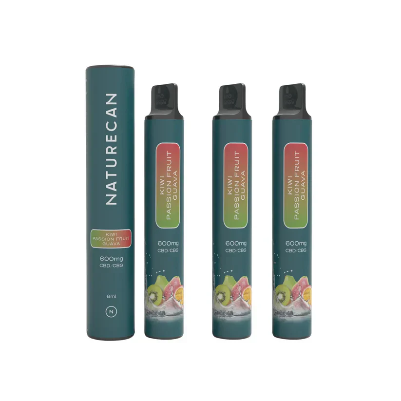 CBD & CBG engångs Vape paket - 3st - Image 2