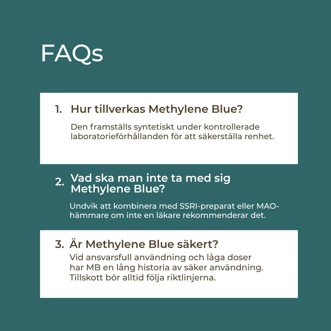 Methylene Blue (Metylenblått) - Ultrarent - Image 8